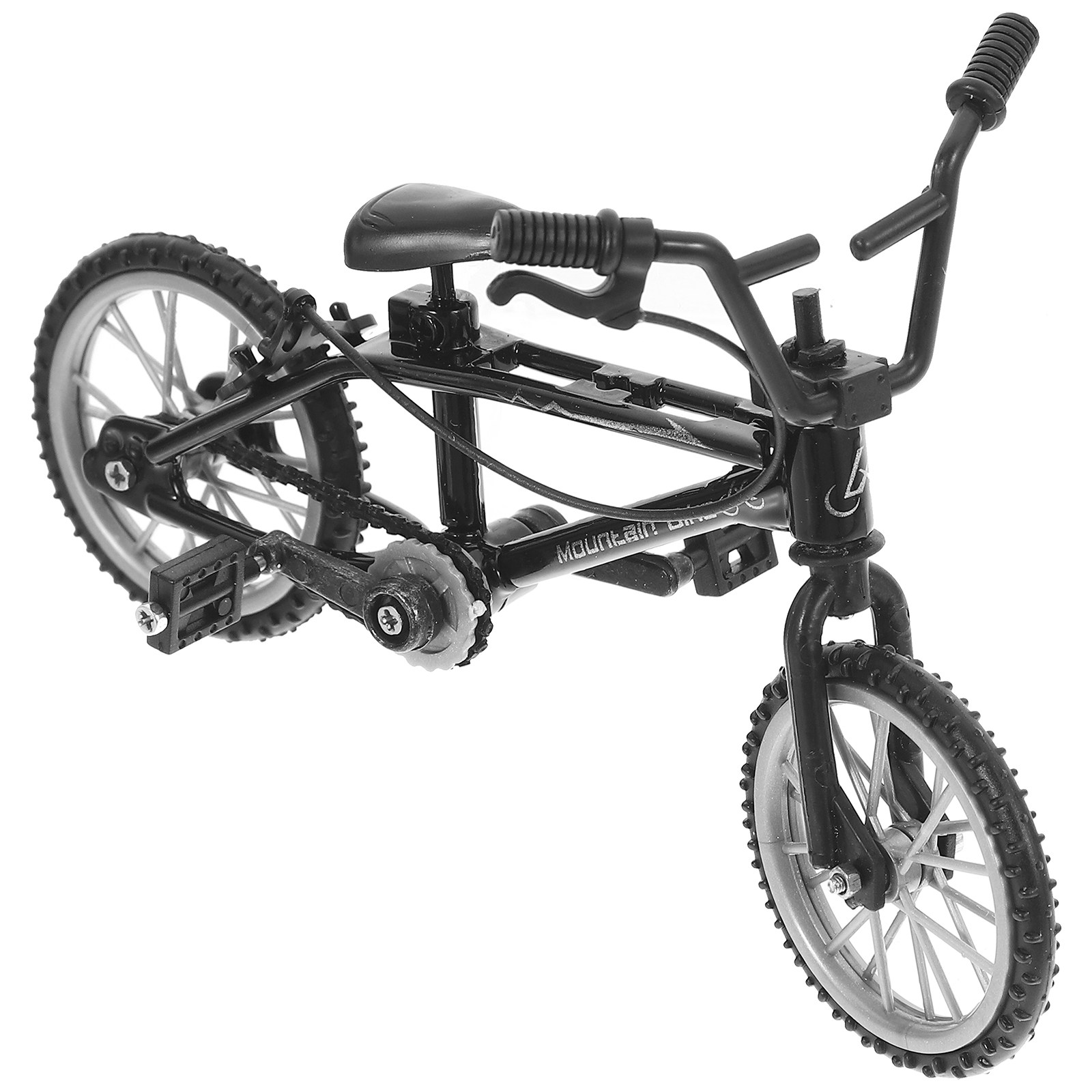 Mountain Biking Europe - Mini modelo de bicicleta de metal