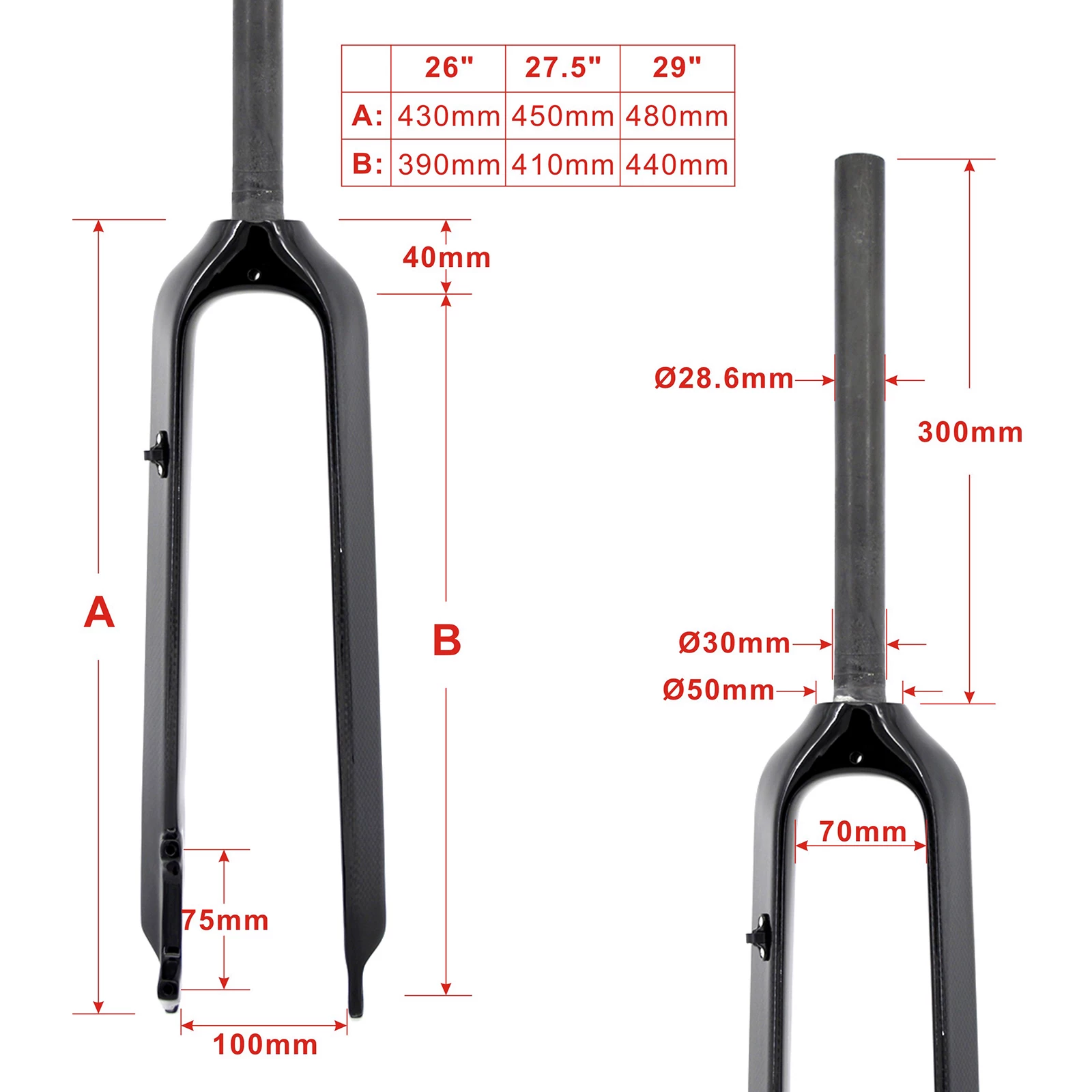Garfo dianteiro de bicicleta d - Mountain Biking Tube avaliação e preço