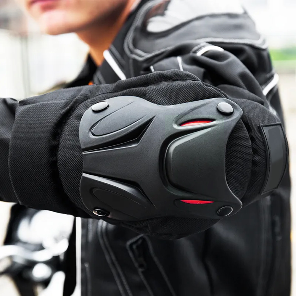 1 par joelheira cotovelo almof - Mountain Biking Elbow Pads avaliação e preço