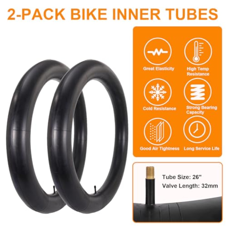 Pneu de Bicicleta Fat Bike 26x - Mountain Biking Tube avaliação e preço