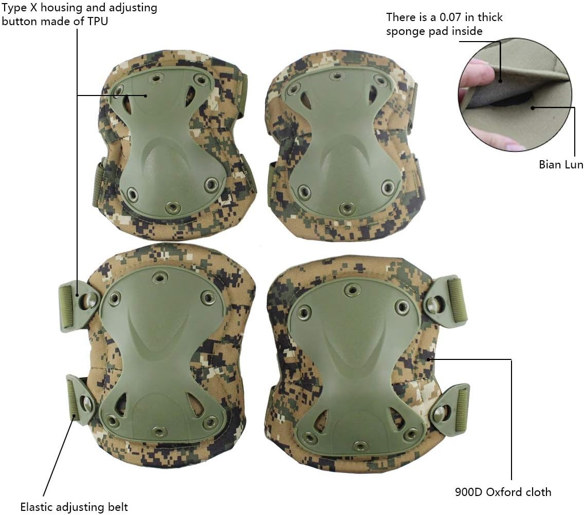 Conjunto de Protetores de Joel - Mountain Biking Elbow Pads avaliação e preço